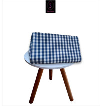 GINGHAM BLEU MARINE 100% COTON 4000F 1 METREE